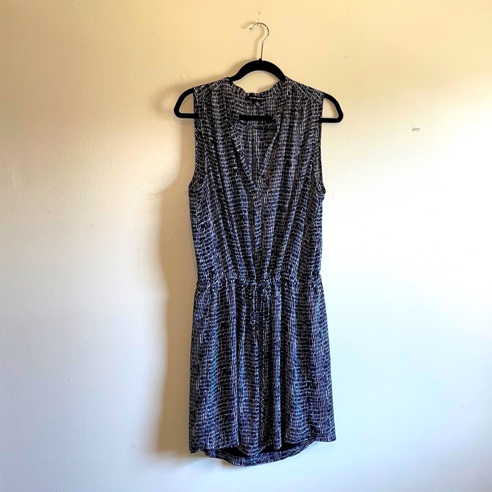 Hilary Radley Sleeveless A-Line Drawstring Summer Sun Dress